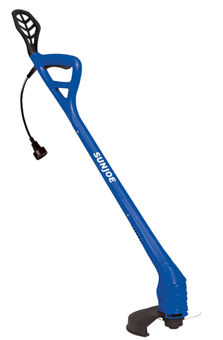 Sun Joe TRJ607E-SJB 10-Inch 2.5 Amp Electric String Trimmers, Dark Blue